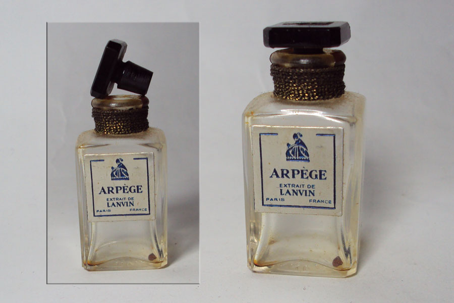 Arpège Flacon du parfum Hauteur 4.7 cm Bouchon en verre émerisé de Lanvin 