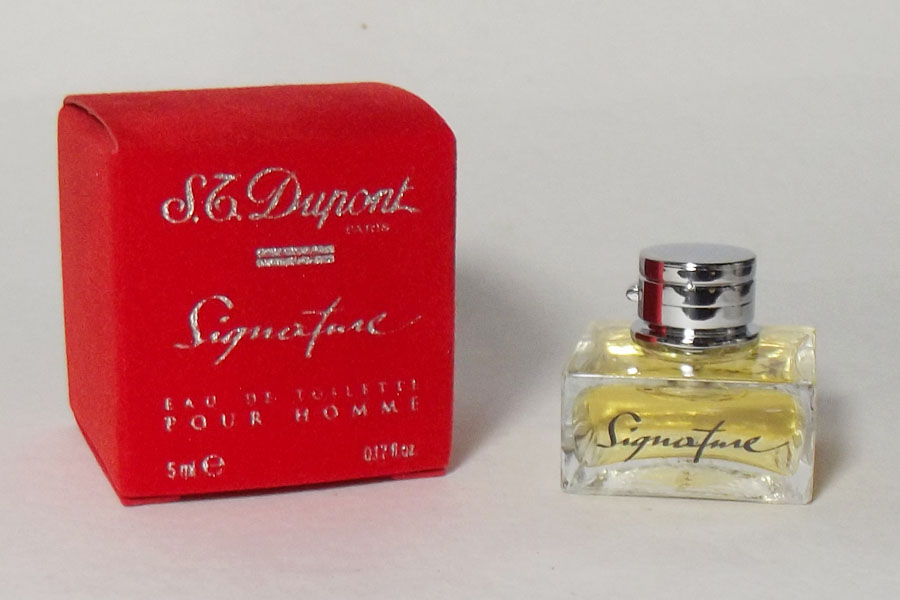 Miniature Signature de Dupont 