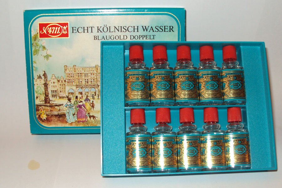 Miniature Coffret 4711 Echt Kölnisch Wasser Original eau de cologne de 4711 