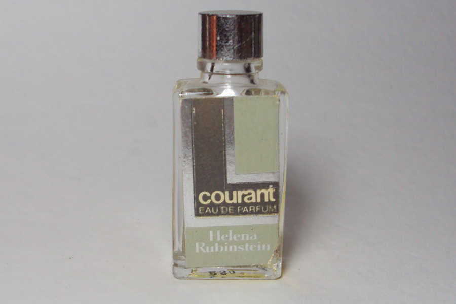 Courant Eau de parfum hauteur 5.2 cm étiquette légèrement abimée de Rubinstein Helena 